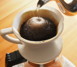 コーヒーの抽出 2湯目
