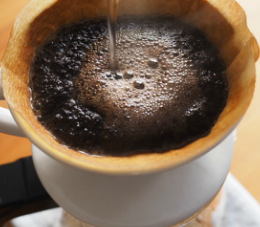 コーヒーの抽出 4湯目